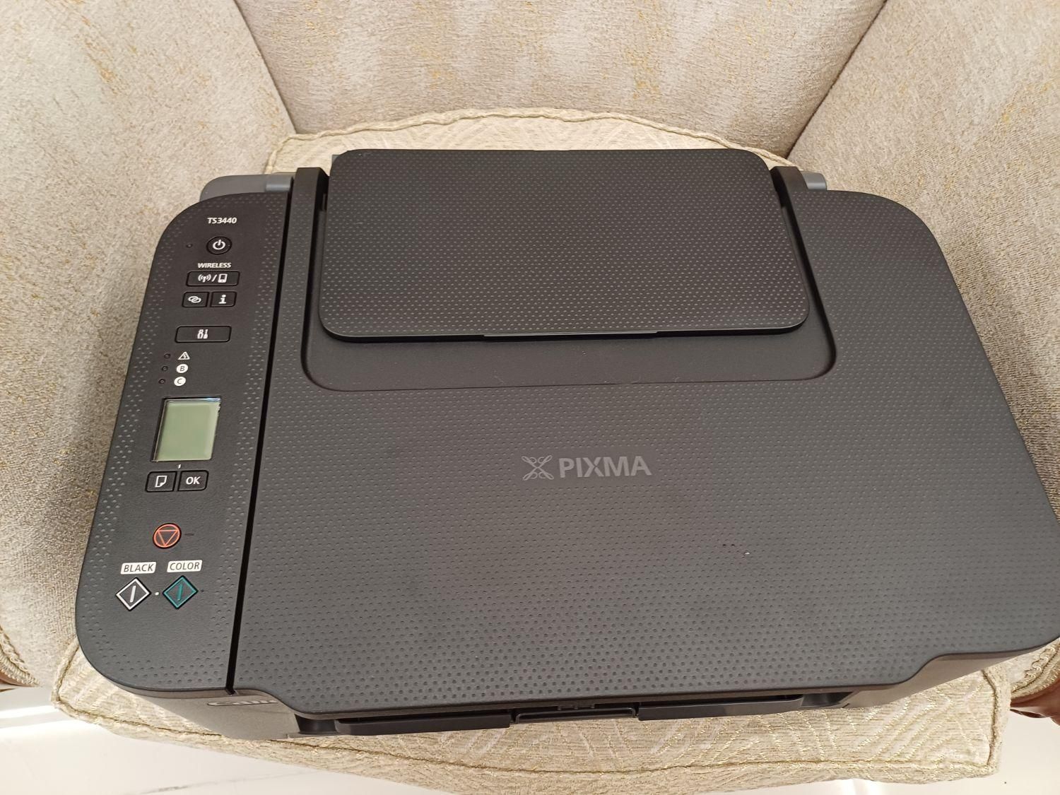 پرینتر canon مدل PIXMA TS3440|پرینتر، اسکنر، کپی، فکس|تهران, شهرک محلاتی|دیوار