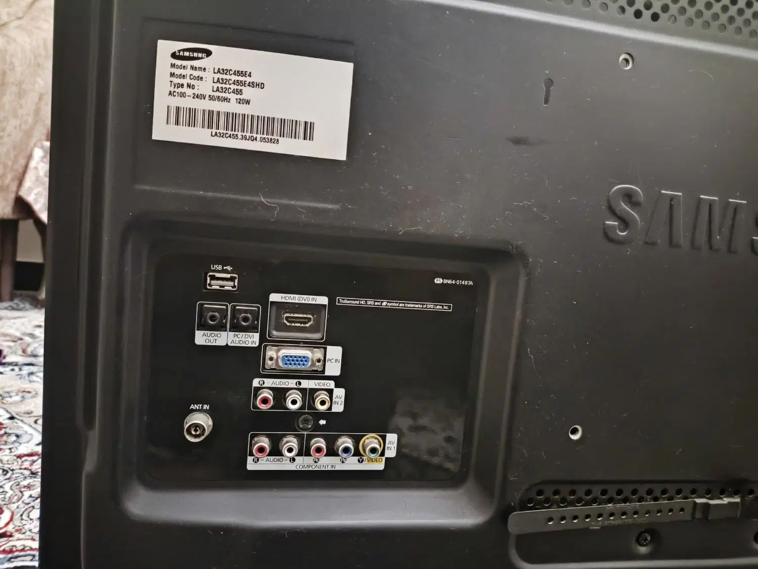 تلویزیون ال سی دی سامسونگ ۳۲ اینچlcd|تلویزیون و پروژکتور|تهران, ارامنه|دیوار