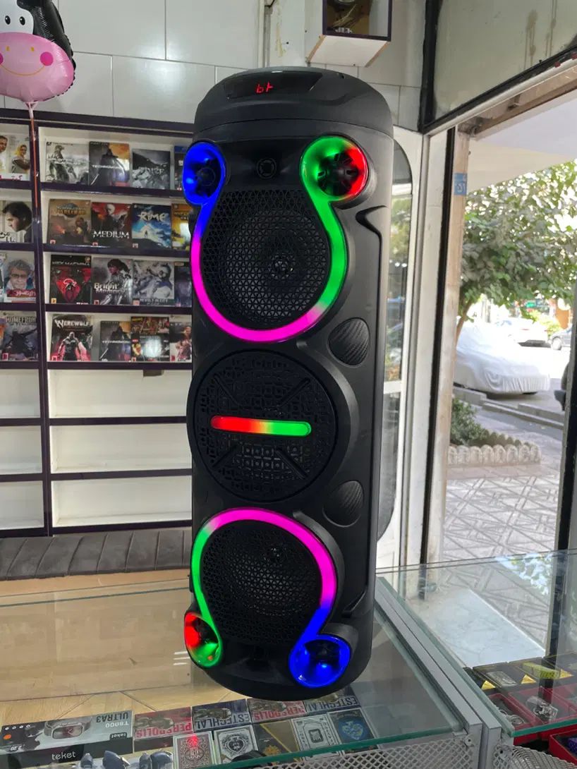 اسپیکر بلوتوثی سه باند 25w ، وضوح صدا و بیس بالا|سیستم صوتی خانگی|کرج, ساسانی (قلمستان)|دیوار