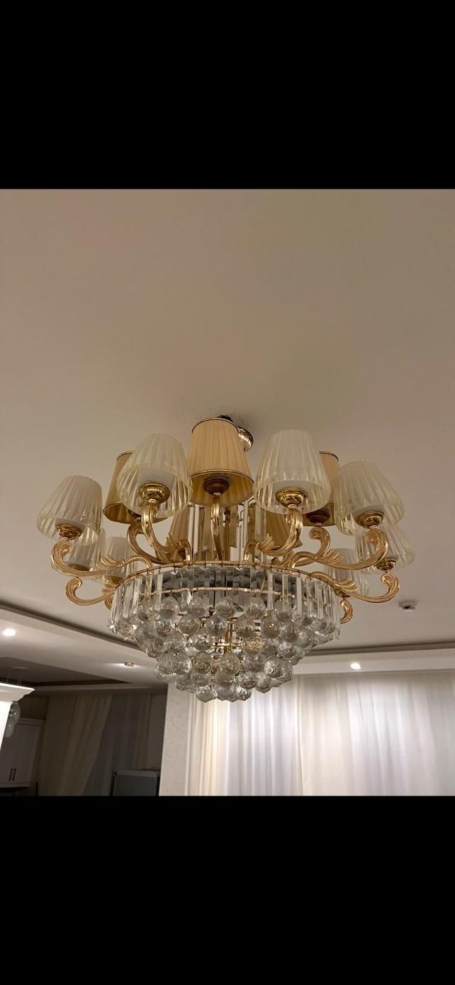 لوستر ۱۵ شاخه|لوستر و چراغ آویز|مشهد, شهرک لشکر (شهرک غرب)|دیوار