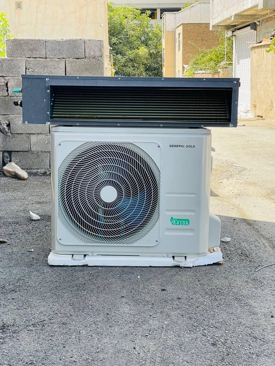 کولر داکت اسپلیت جنرال گلد|کولر گازی و فنکوئل|بانه, |دیوار