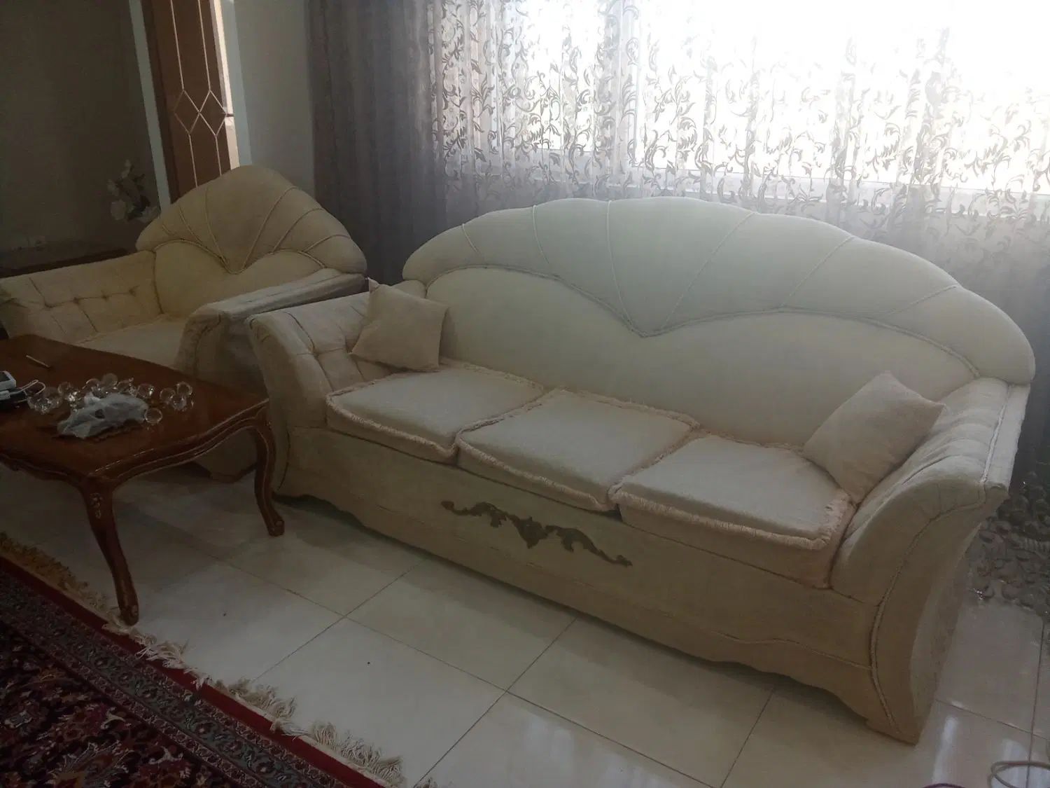 مبل ۷نفره|مبلمان خانگی و میز عسلی|مشهد, دانشجو|دیوار