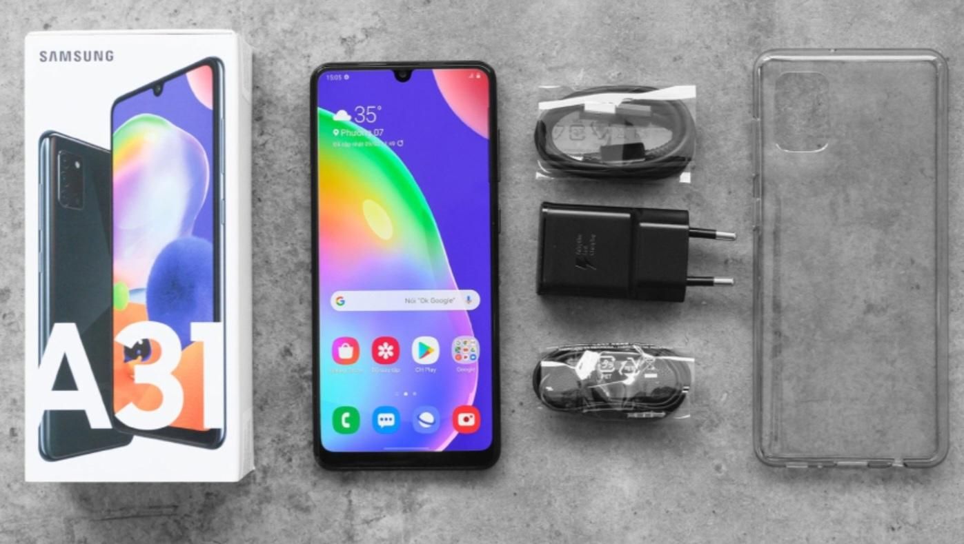 سامسونگ Galaxy A 31/سه سال استفاده نشده/درحد نو|موبایل|اندیشه, شهرک صدف|دیوار