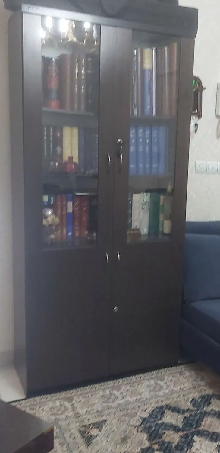دو عدد کتابخانه با میز تحریر|کتابخانه، شلف، قفسه‌های دیواری|تهران, سجاد|دیوار