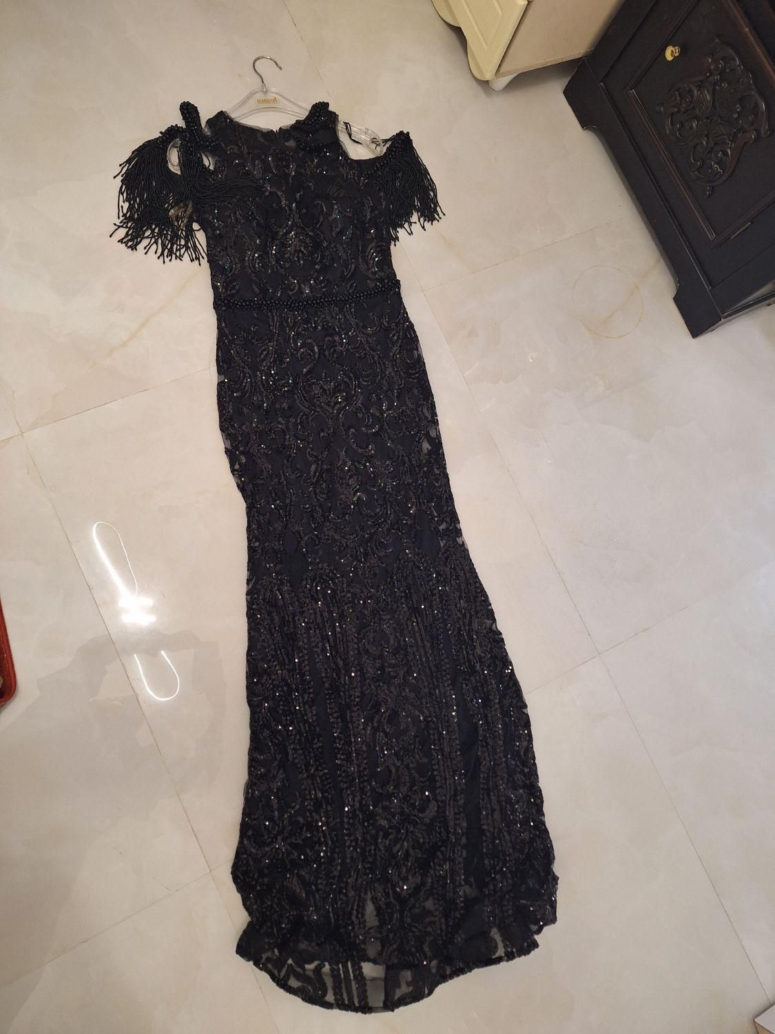 لباس مجلسی خارجی نو کاملا کارشده بسیار شیک|لباس|پاکدشت, پاکدشت (مامازند)|دیوار