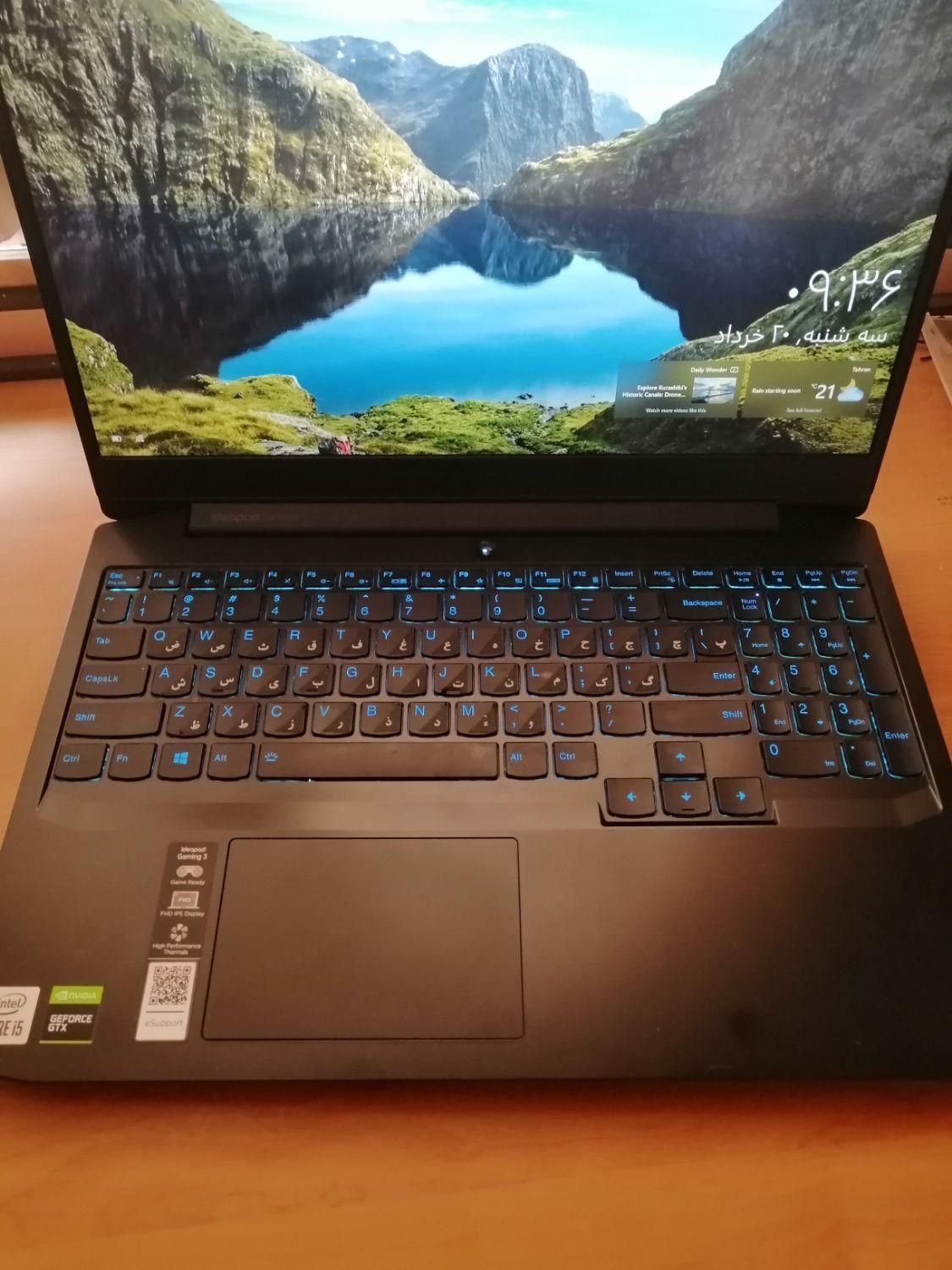 لپتاپ ideapad Gaming - i5 10th - GTX 1650 4gig|رایانه همراه|تهران, نجات اللهی|دیوار