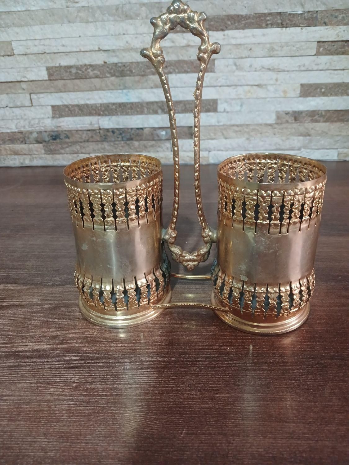 سینی برنجی،جای کاردوچنگال برنجی،قندان برنجی|کلکسیون اشیاء عتیقه|فردیس, شهرک وحدت|دیوار