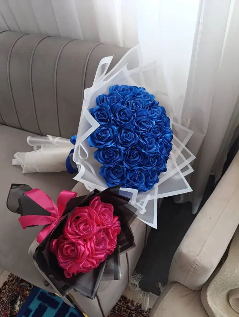 گل ربانی.دسته گل.تک شاخه.باکس گل|گل مصنوعی|تهران, خاوران|دیوار