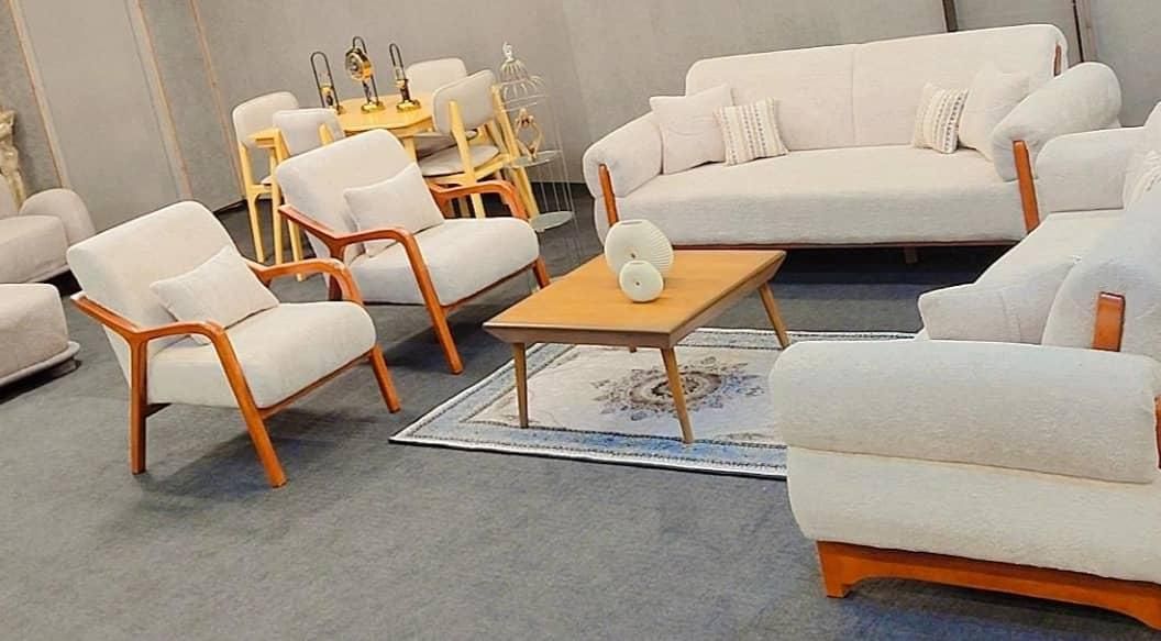 مبل راحتی چوب تعویض مبل نو با. کهنه|مبلمان خانگی و میز عسلی|شیراز, زرهی|دیوار