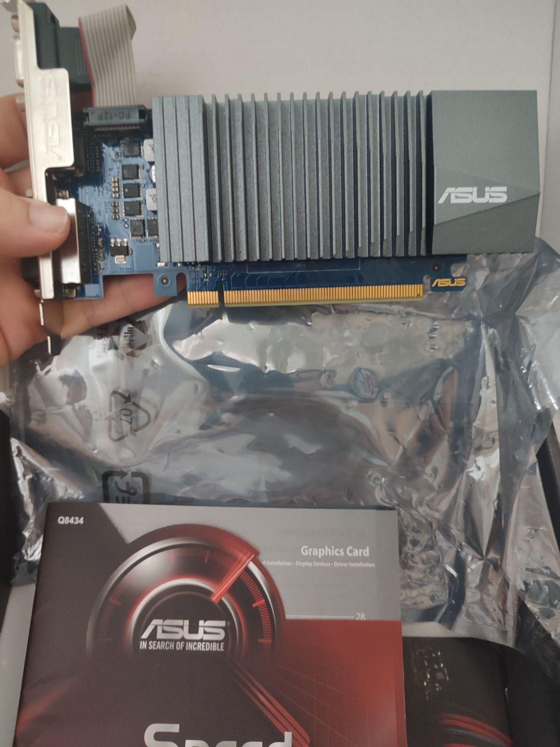 کارت گرافیک Asus GT710 2GB GDDR5|قطعات و لوازم جانبی رایانه|تهران, نواب|دیوار