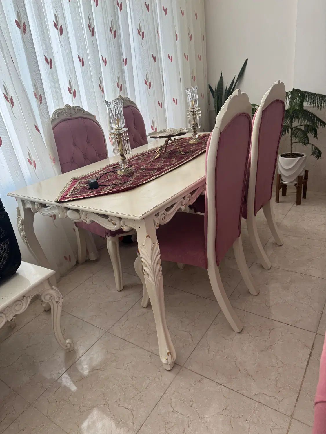یک دست مبلمان ۷نفره با میز وعسلی و میزناهارخوری|مبلمان خانگی و میز عسلی|مبارکه, |دیوار