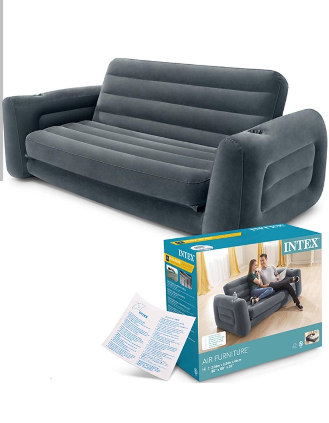 کاناپه تختخواب شو بادی دونفره اینتکس نو آکبند|مبلمان خانگی و میز عسلی|شیراز, مبعث|دیوار