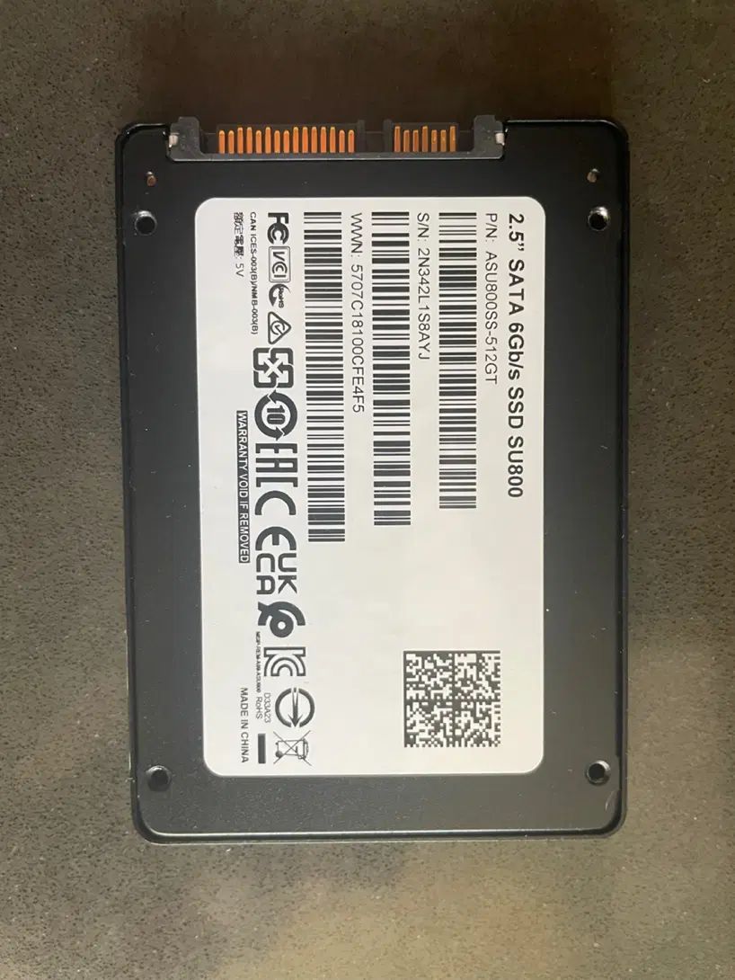 هارد SSD مدل ADATA SU800 512GB|قطعات و لوازم جانبی رایانه|تهران, شهرک غرب|دیوار