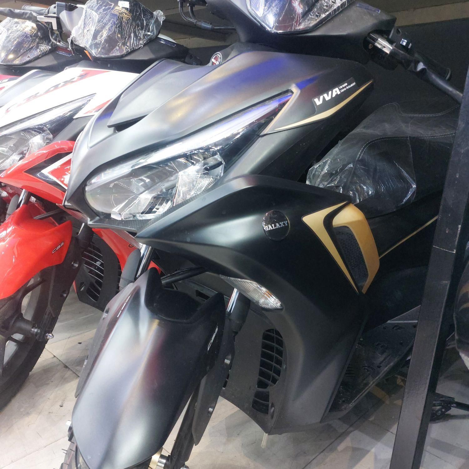 r155 گلکسی طرح ایروکس هوا خنک ۴۰۳ اقساط|موتورسیکلت|تهران, بهار|دیوار