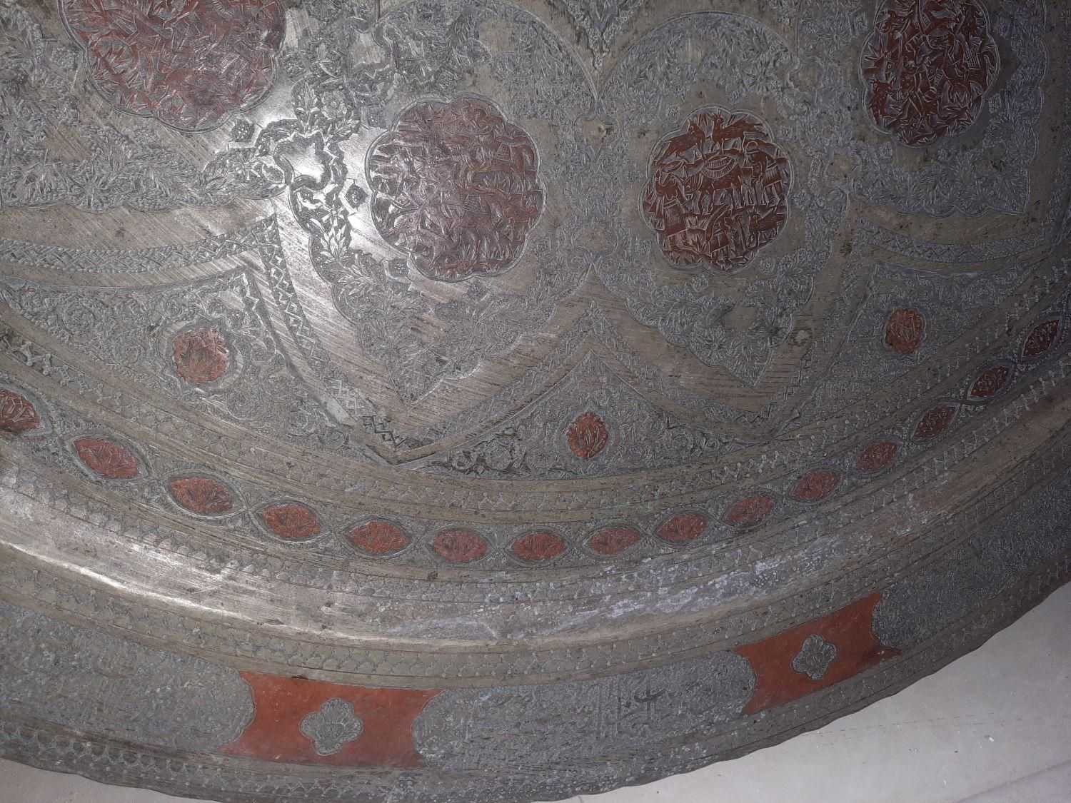 سینی قلم زنی|کلکسیون اشیاء عتیقه|تهران, بازار|دیوار