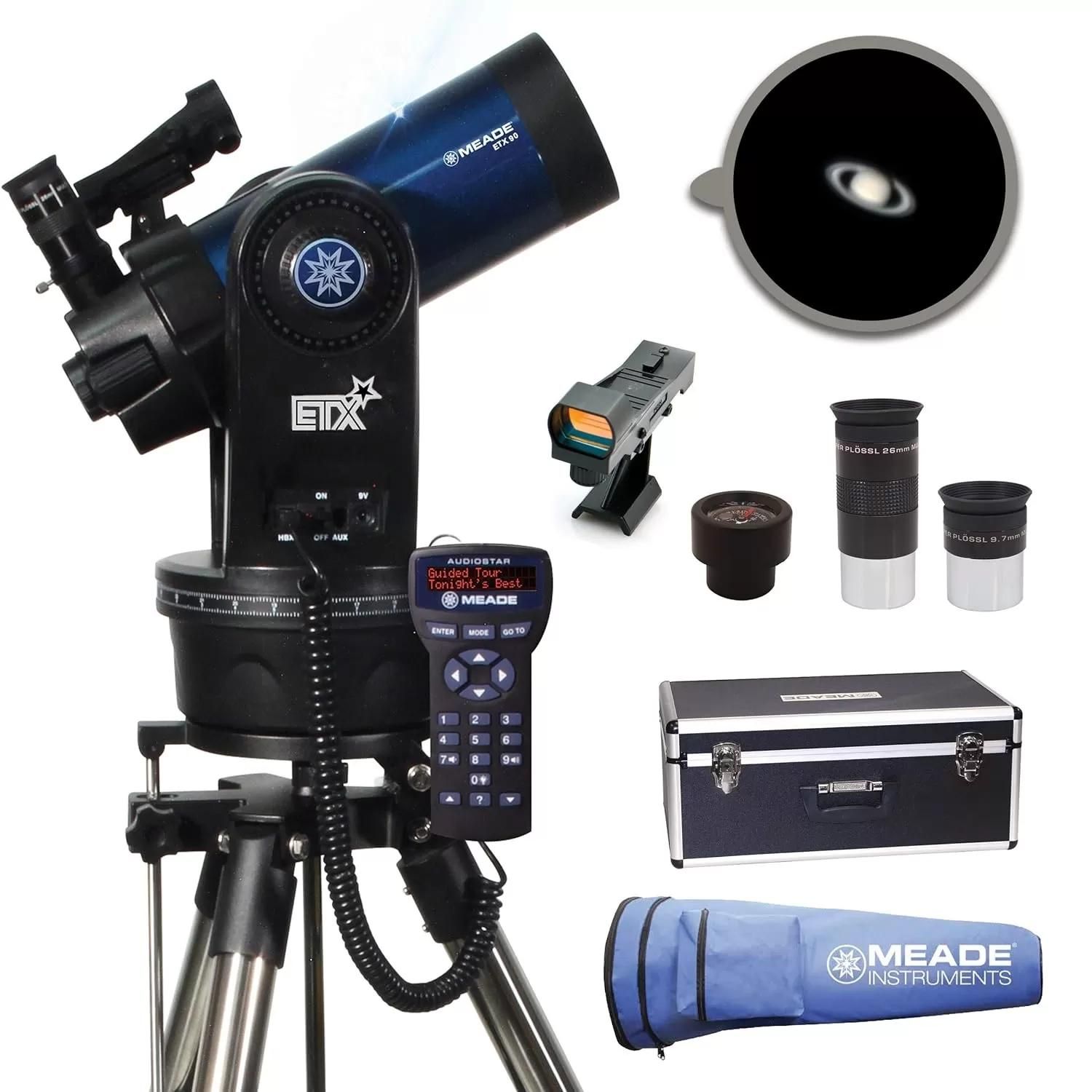 تلسکوپ ۹۰ میلی‌متری ماکستوف-کاسگرین Meade ETX90 AT|کلکسیون و سرگرمی|تهران, چیذر|دیوار