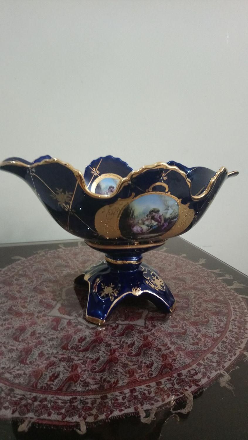 ظرف میوه خوری لمونژ طرح سلطنتی|کلکسیون اشیاء عتیقه|تهران, چیتگر|دیوار