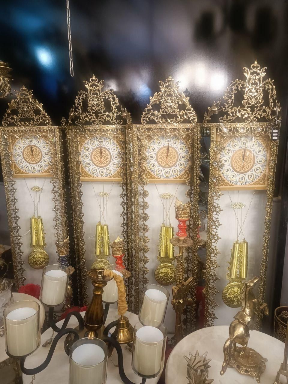 ساعت ایستاده برنز و طرح برنز قیمت جشنوارس|ساعت دیواری و تزئینی|یزد, |دیوار