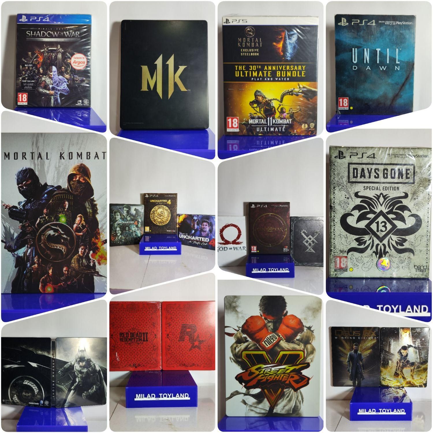 کامل آرشیو استیل بوک ایران steelbook ps5 ps4|کنسول، بازی ویدئویی و آنلاین|تهران, سرتخت|دیوار