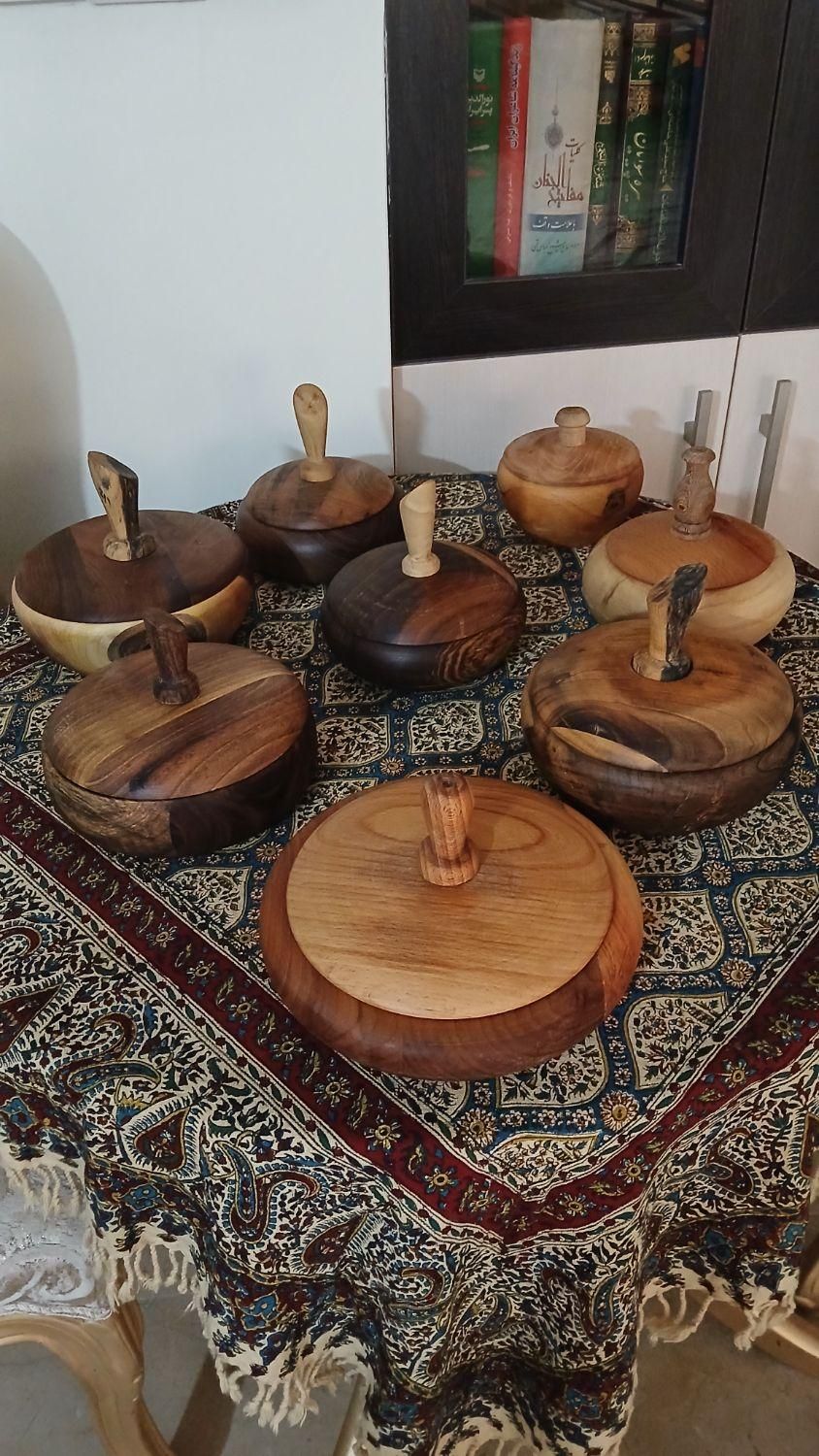 شکلات خوری چوبی گردو|ظروف سرو و پذیرایی|تهران, کوهک|دیوار
