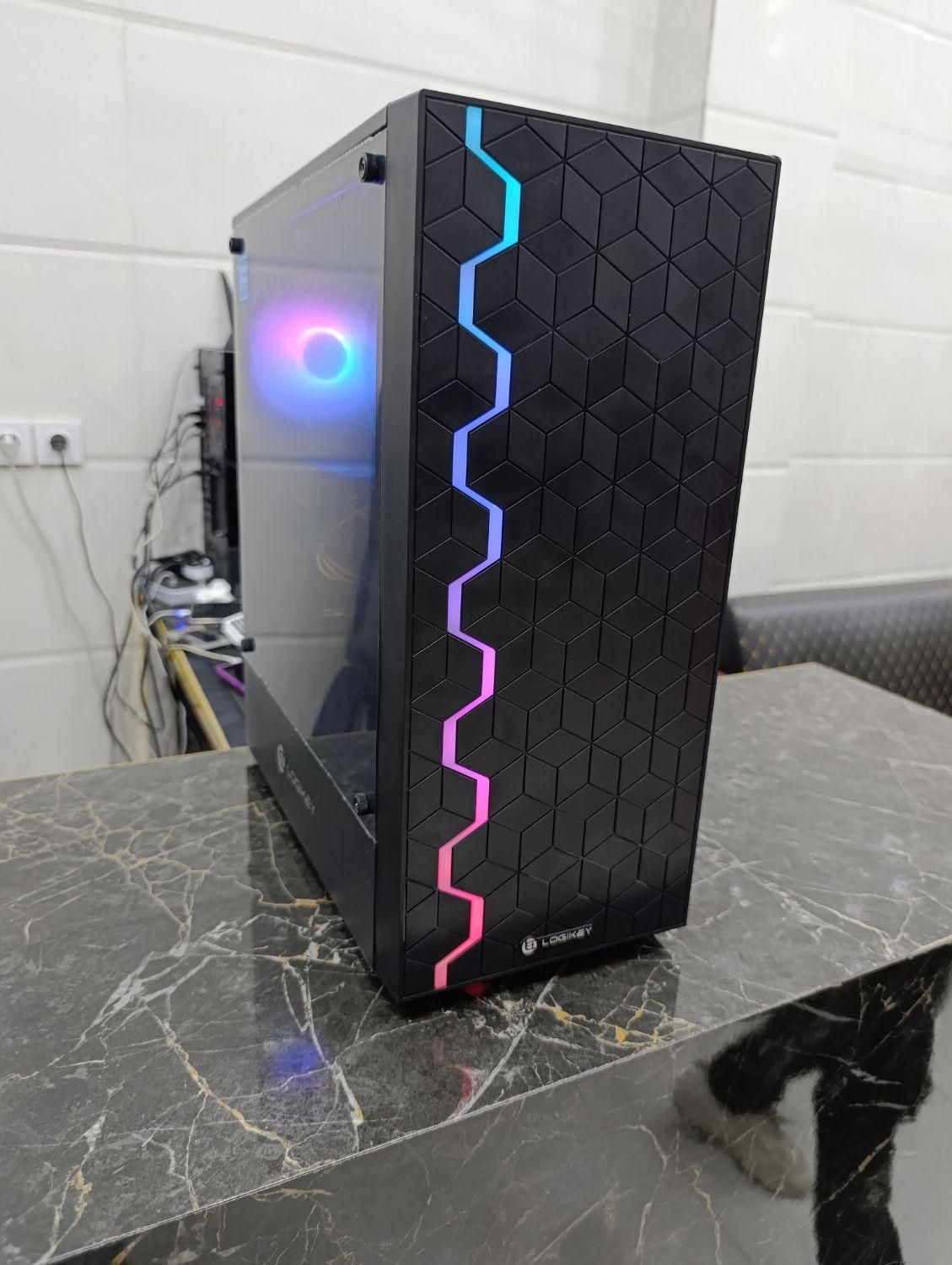 کیس گیمینگ قوی CPU I3 12100F/RX580 8G /RAM16|رایانه رومیزی|بوشهر, |دیوار