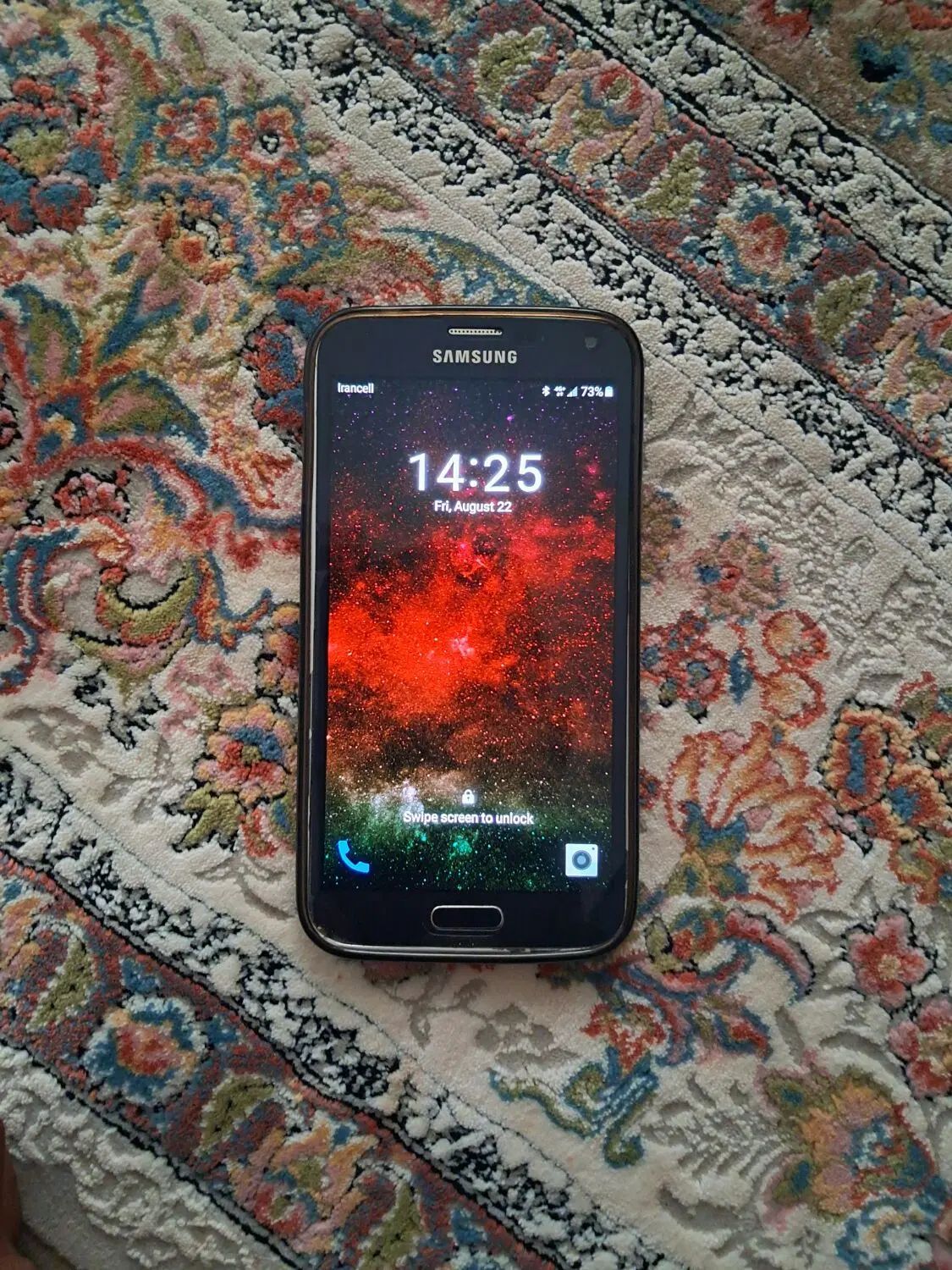 گوشی s5.. جعبه هم نداره، با هر سیم کارتی کار میکنه|موبایل|رشت, فلسطین|دیوار