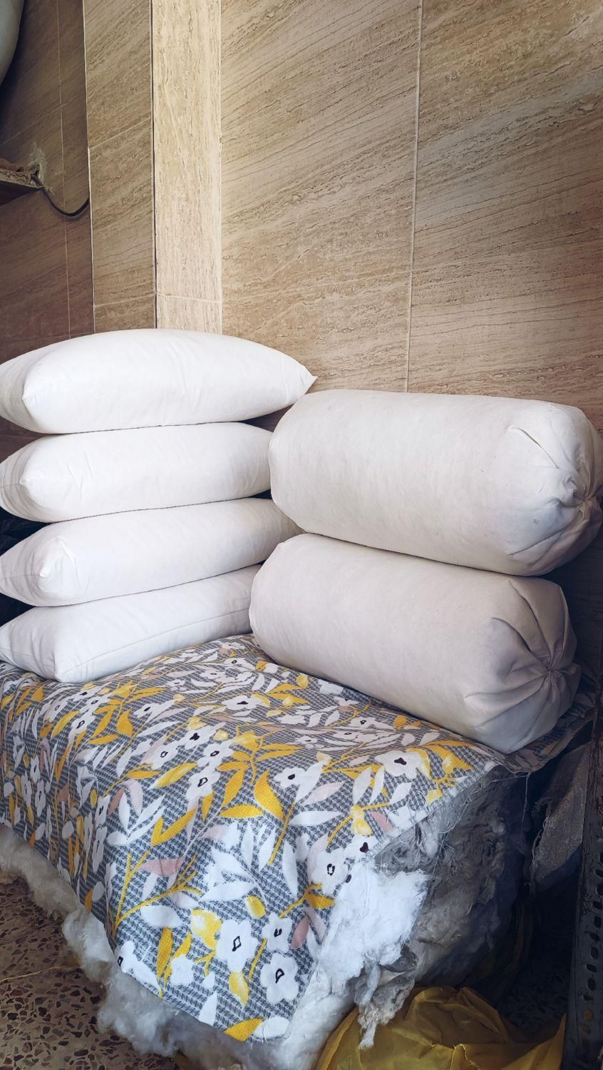 تشک و بالشت پنبه ای|رختخواب، بالش، پتو|اهواز, منبع اب|دیوار