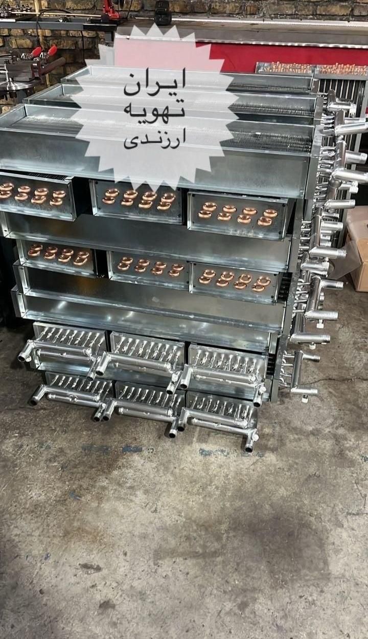 کویل آبگرم آب گرم اسپیلت داکت اسپلیت|کولر گازی و فن‌کوئل|کرج, کوی بعثت|دیوار