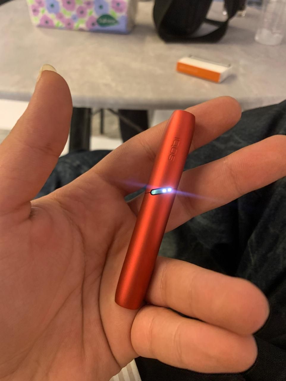 دستگاه iqos 3 orginal red|زیورآلات و اکسسوری|جم, |دیوار