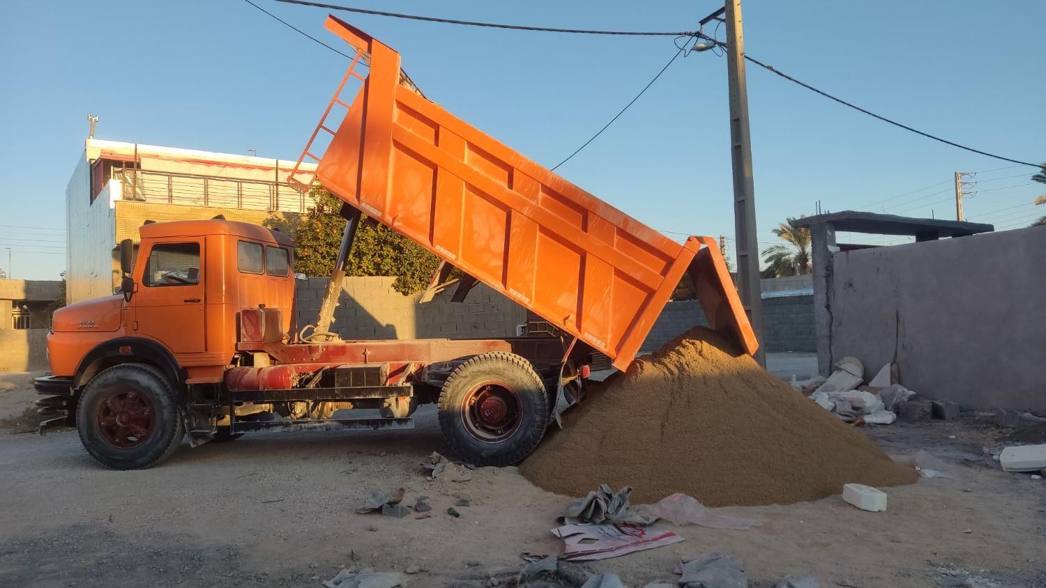 حمل شن ماسه مخلوط خدمات لودر جم|خدمات حمل و نقل|جم, |دیوار