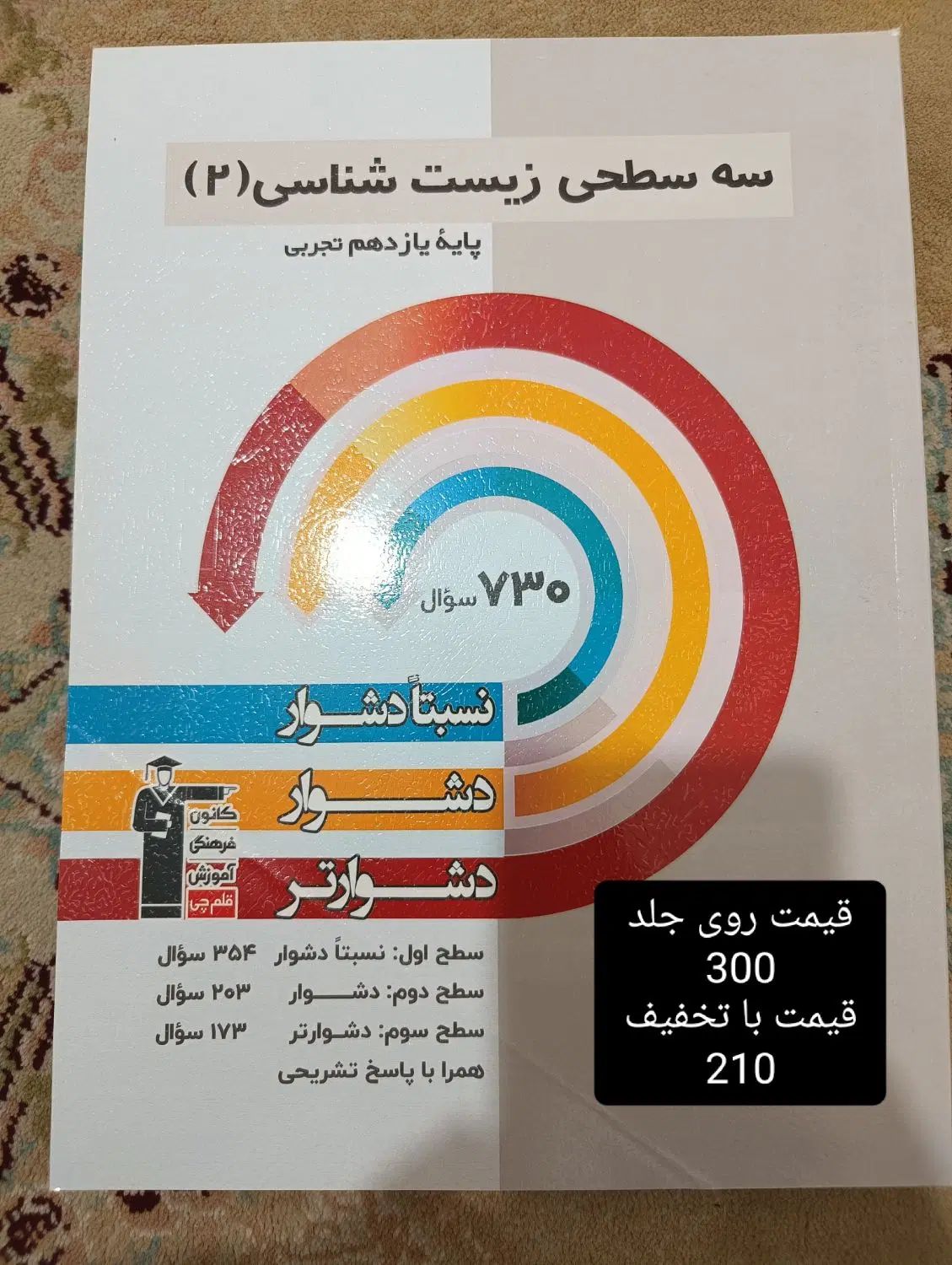 سه سطحی و پرتکرار قلم چی یازدهم و دهم تجربی|کتاب و مجله آموزشی|تهران, شمیران‌نو|دیوار