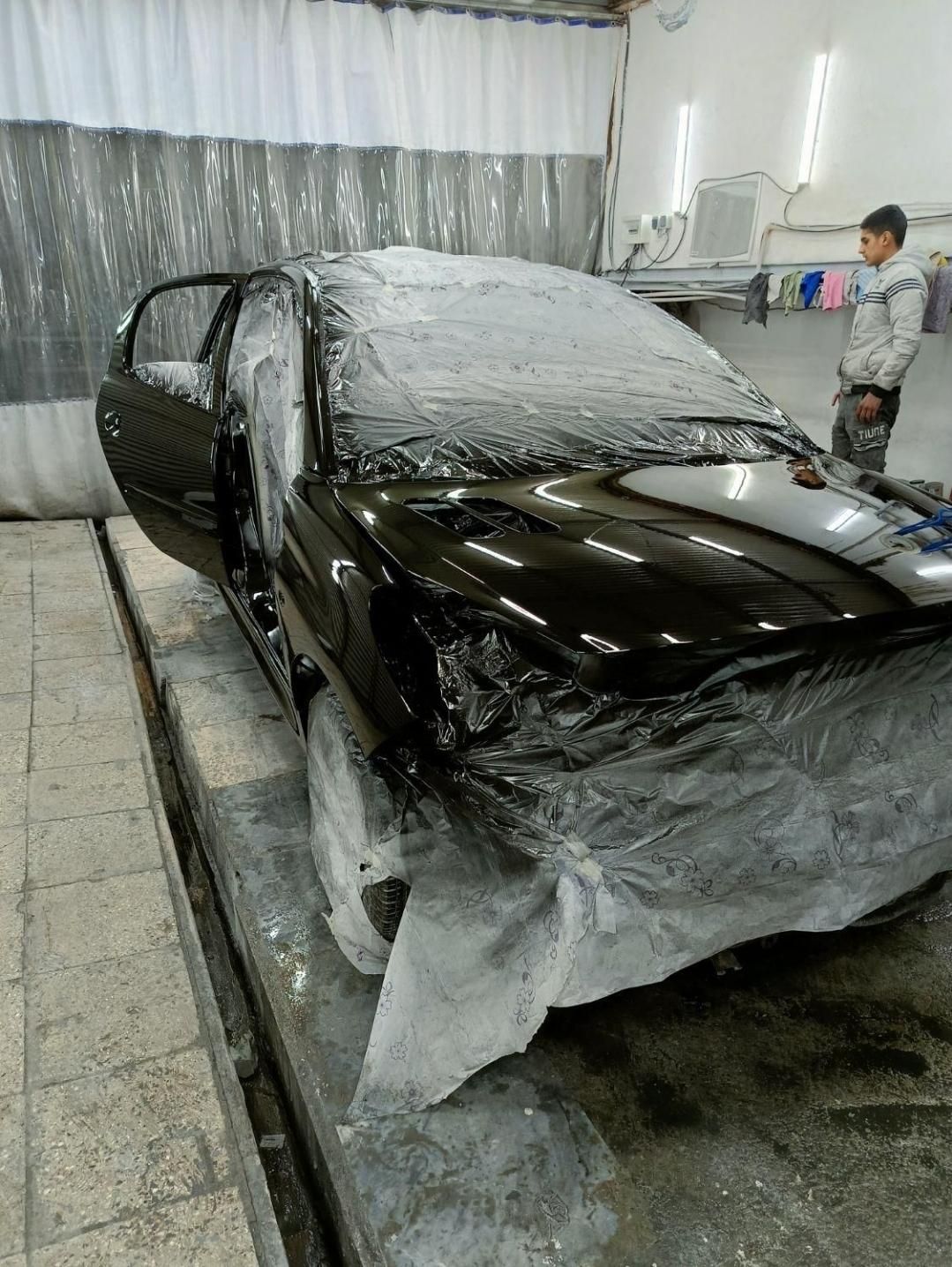 نانو سرامیک خودرو صافکاری نقاشی پالش پولیش|خدمات موتور و ماشین|شیراز, آبیاری|دیوار