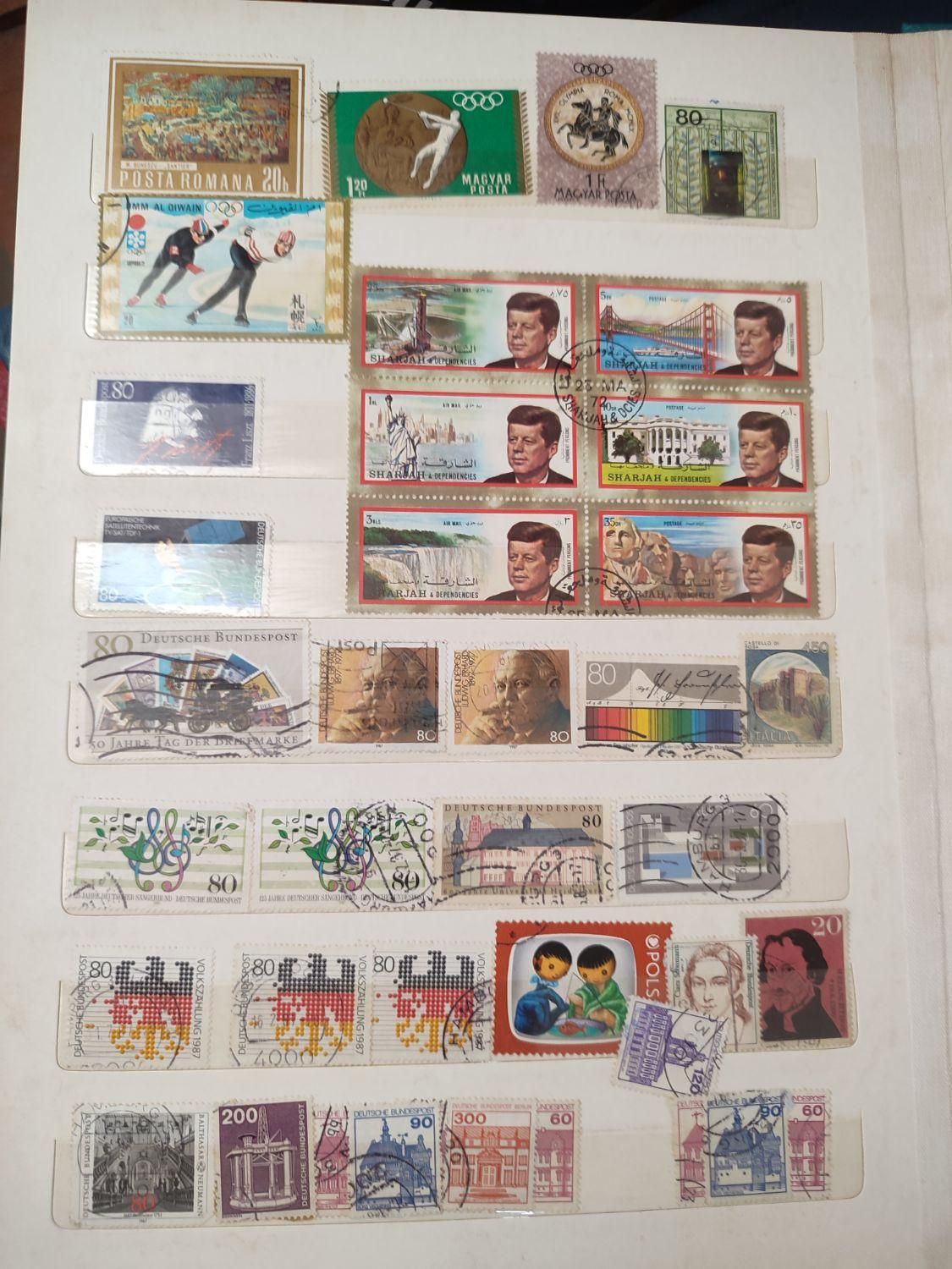 تمبر کلکسیونی|کلکسیون سکه، تمبر، اسکناس|رشت, گلسار|دیوار