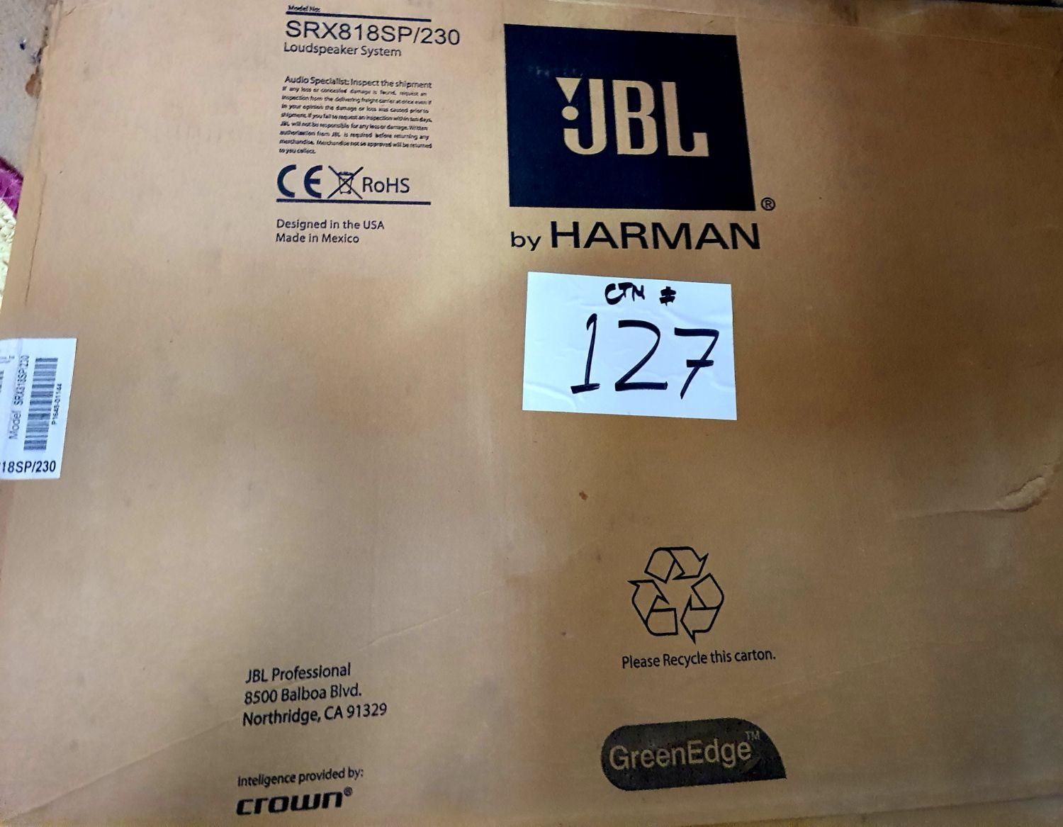 باند پسیو جی بی ال اصل آمریکا SRX 715|سیستم صوتی خانگی|ارومیه, |دیوار