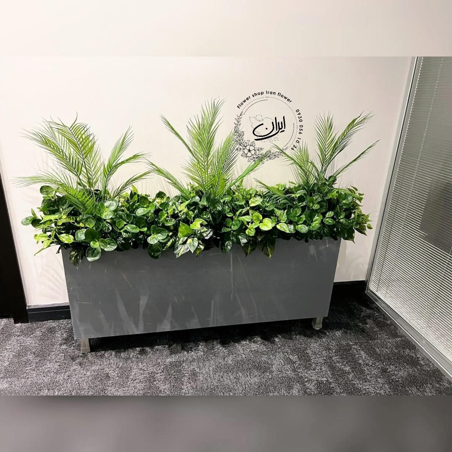 اجرای گل گیاه سبز مصنوعی فلاورباکس سالن انتظار|گل مصنوعی|تهران, شهید بروجردی|دیوار