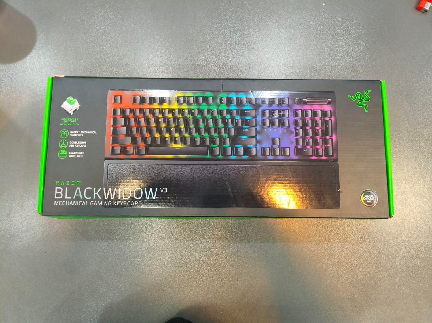 کیبورد ریزر blackwidow v3|قطعات و لوازم جانبی رایانه|شیراز, ملاصدرا|دیوار