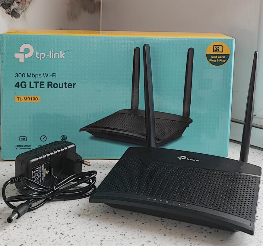 مودم روتر tp-link mr100 مثل روز اول|مودم و تجهیزات شبکه|لاهیجان, بازکیاگوراب|دیوار