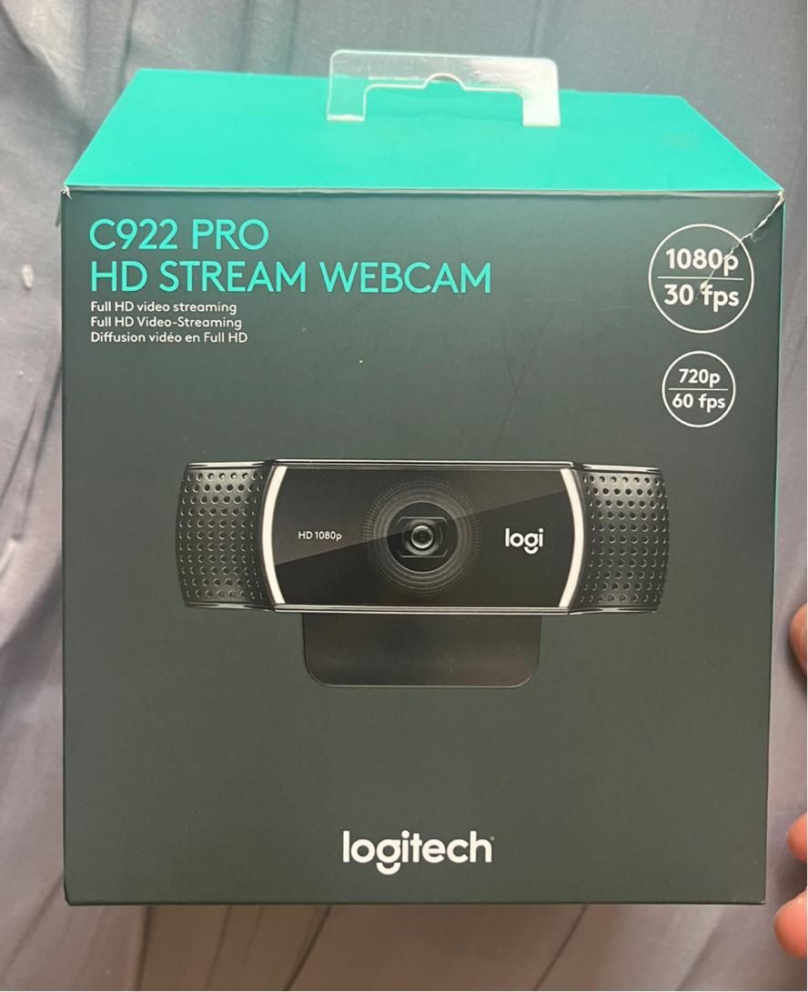 وبکم لاجیتک Logitech C922 Pro HD Stream Webcam|قطعات و لوازم جانبی رایانه|تهران, میرداماد|دیوار