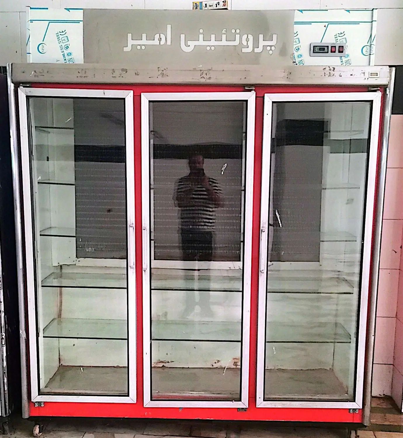 یخچال ایستاده 6 درب موتور دامفوس|فروشگاه و مغازه|کرج, ساماندهی|دیوار