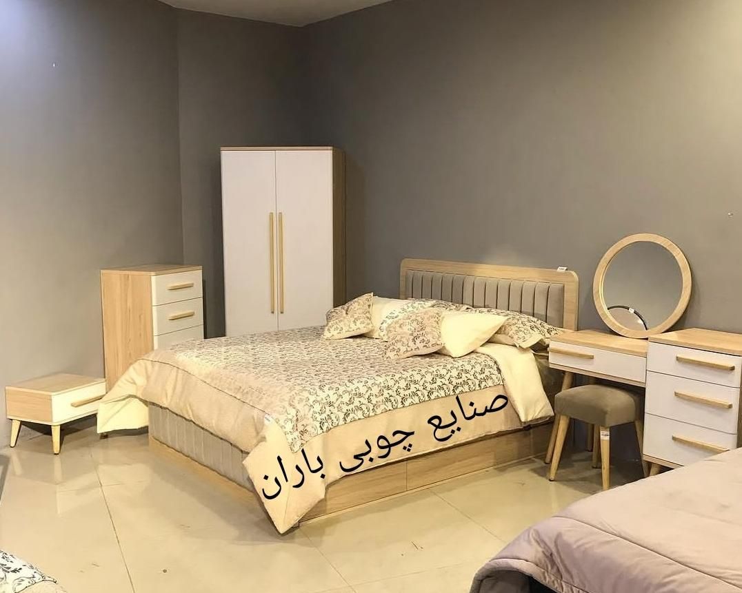 سرویس خواب وتخت آریا|تخت و سرویس خواب|قم, امامزاده ابراهیم|دیوار