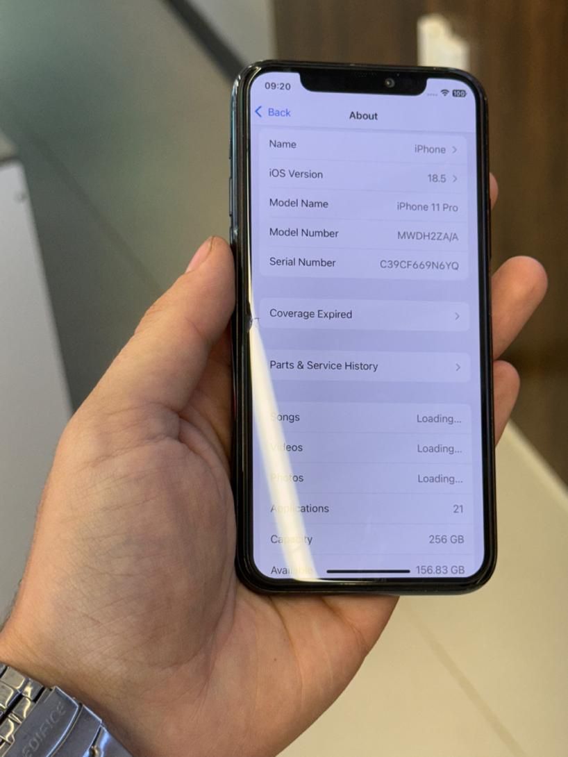 اپل iPhone 11 Pro با حافظهٔ ۲۵۶ گیگابایت|موبایل|رشت, گلسار|دیوار