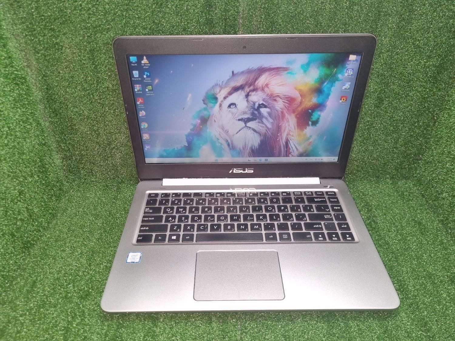 لپتاپ Asus K401 Core i7 گرافیک‌دار نقره‌ای|رایانه همراه|کرج, اتحاد|دیوار