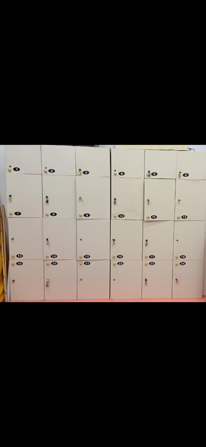 فروش کمد رختکن باشگاهی|جاکفشی، کمد، دراور|رشت, لاکانی|دیوار