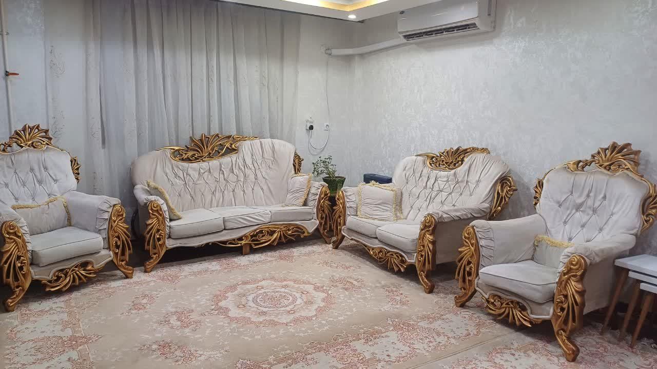 مبل ۷ نفره تمیز|مبلمان خانگی و میز عسلی|اهواز, شهرک دانشگاه|دیوار