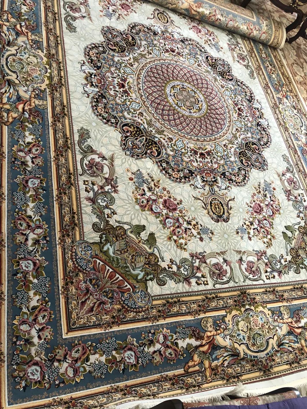 فرش ۹ متری دو عدد خوش نقش|فرش|تهران, نیروی هوایی (پیروزی)|دیوار