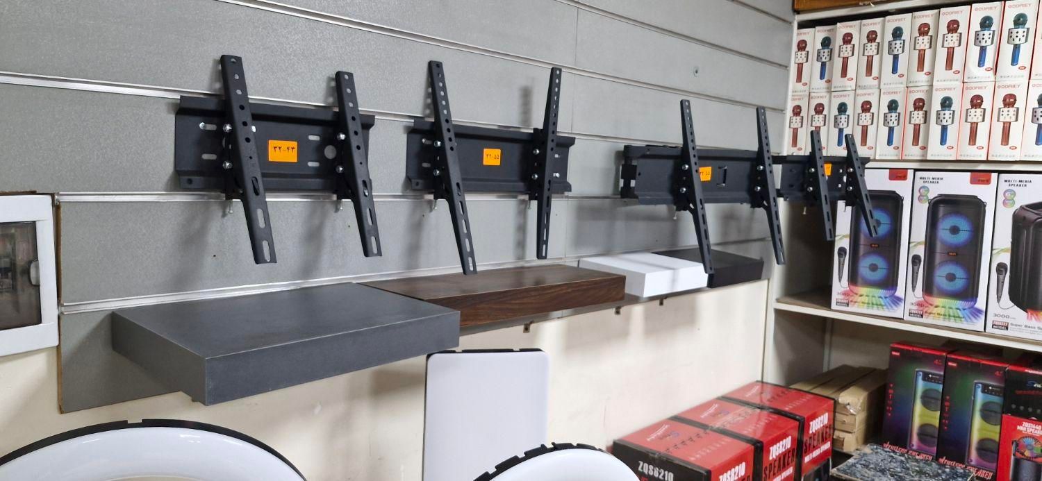 پایه دیواری دوبازو تی وی جکw4|تلویزیون و پروژکتور|اسلامشهر, |دیوار