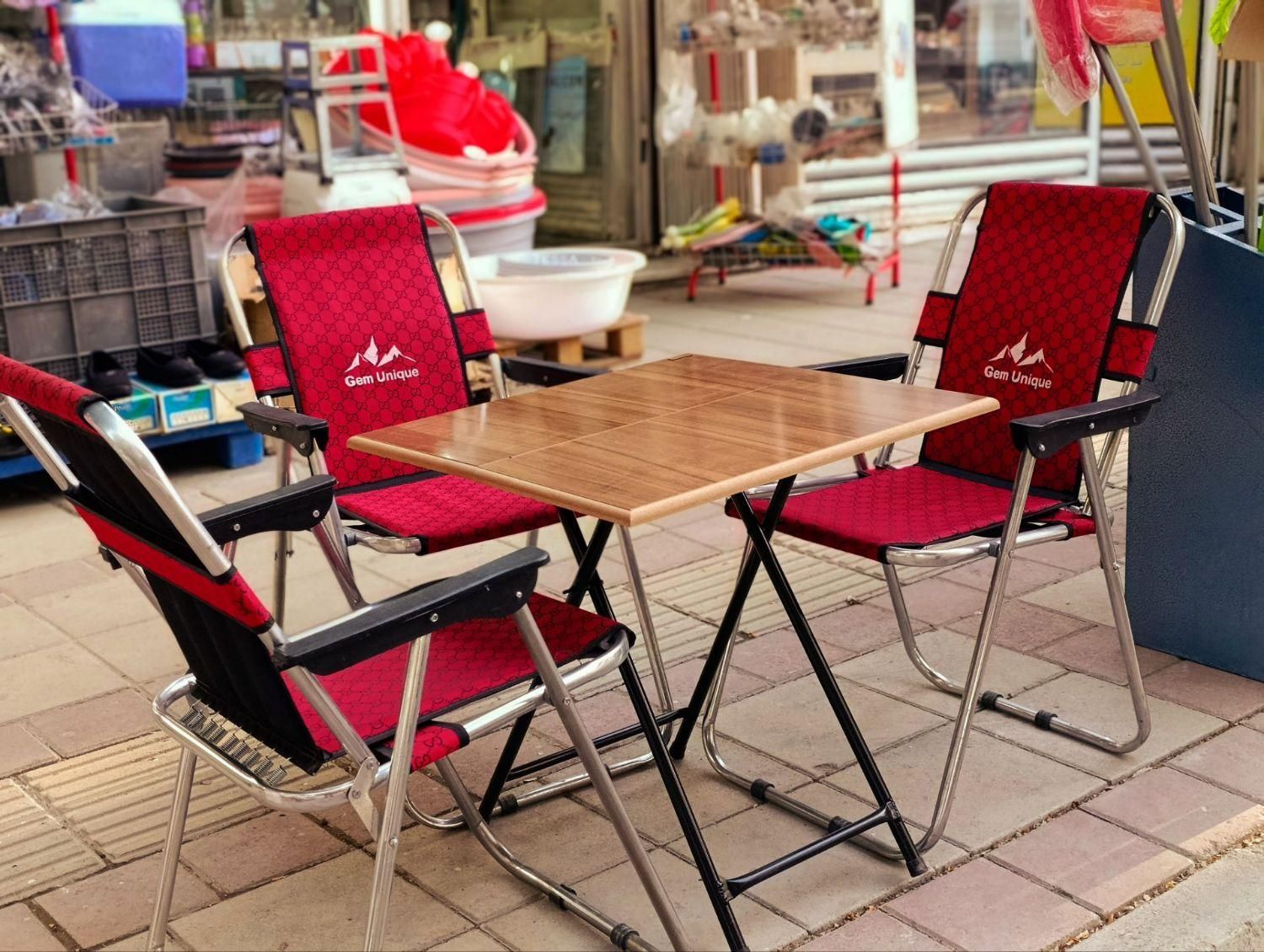 میز و صندلی مسافرتی تاشو|کوهنوردی و کمپینگ|کرمانشاه, |دیوار