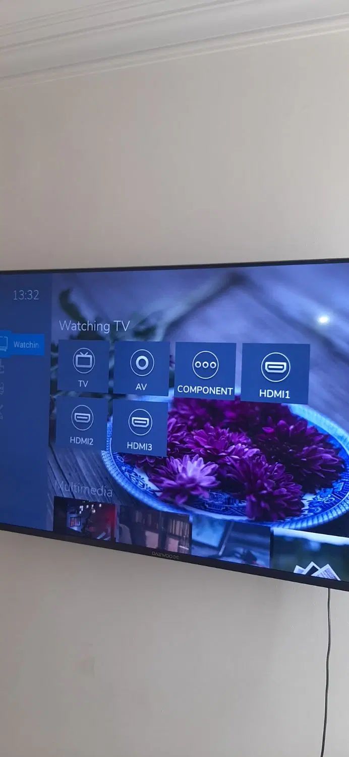 تلویزیون اسمارت دوو ۵۵ اینچ 4k|تلویزیون و پروژکتور|تهران, سعادت‌آباد|دیوار