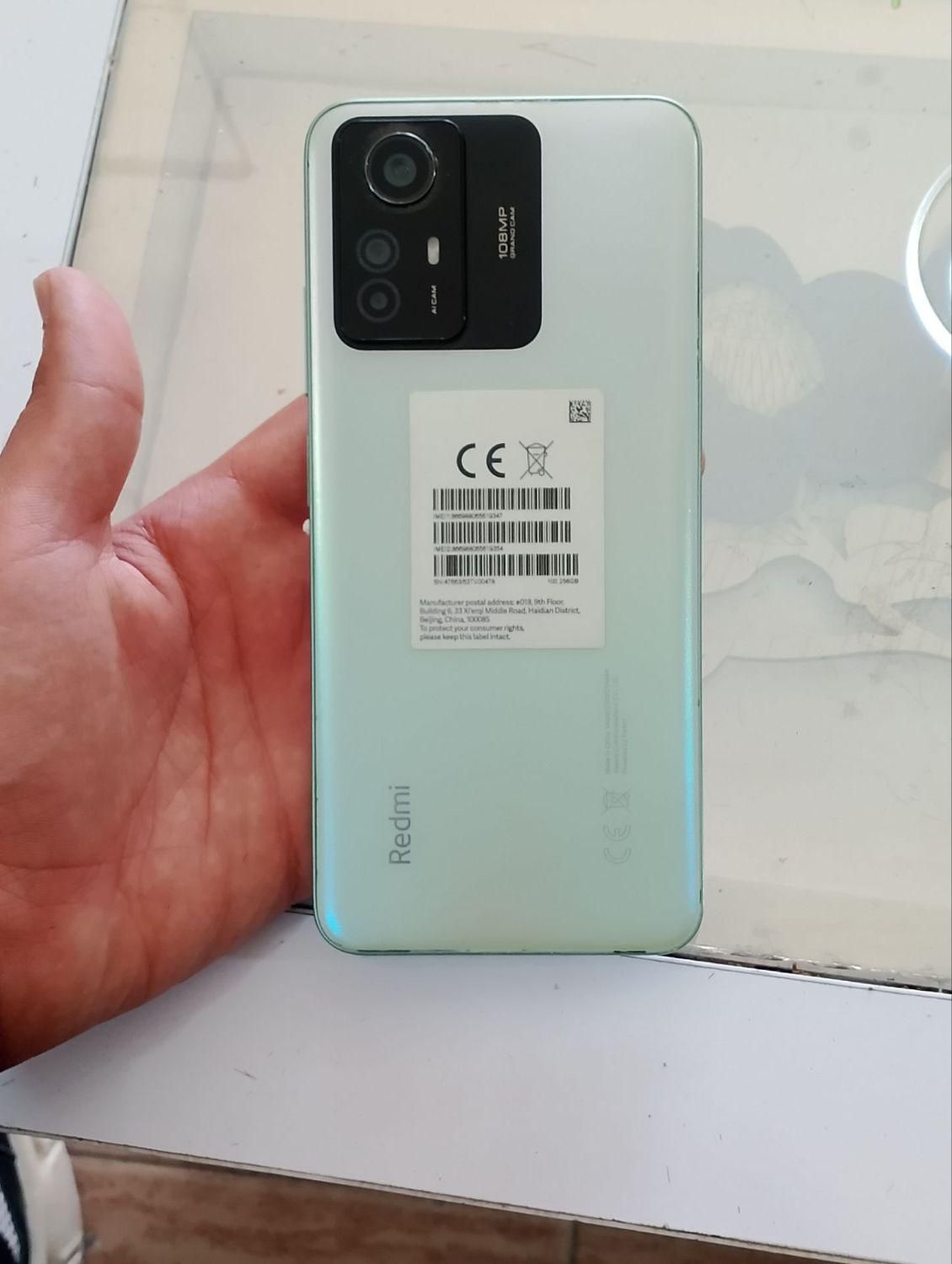 شیائومی Redmi Note 12S با حافظهٔ ۲۵۶ گیگابایت|موبایل|مشهد, رسالت|دیوار