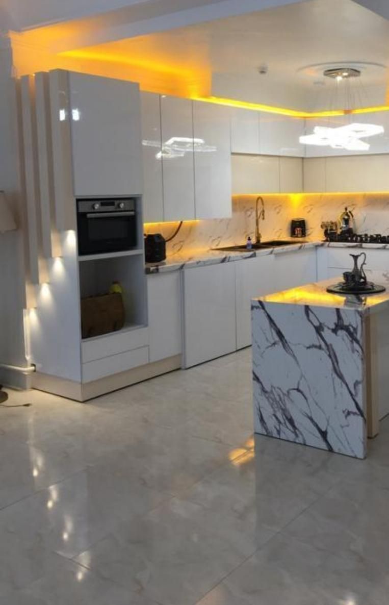 کابینت اشپزخونه MDF / های گلاس انتی / کلاسیک|مصالح و تجهیزات ساختمان|قرچک, پارس سرام|دیوار